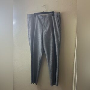 Adams Men's Charcoal Dress Trousers